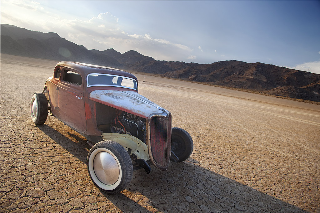 1934 Ford Hot Rod at El Mirage
