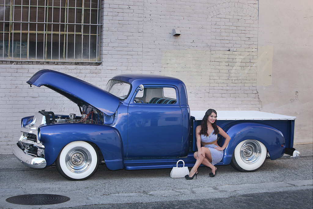 1954 Chevy Pickup -Chopped and Dropped.