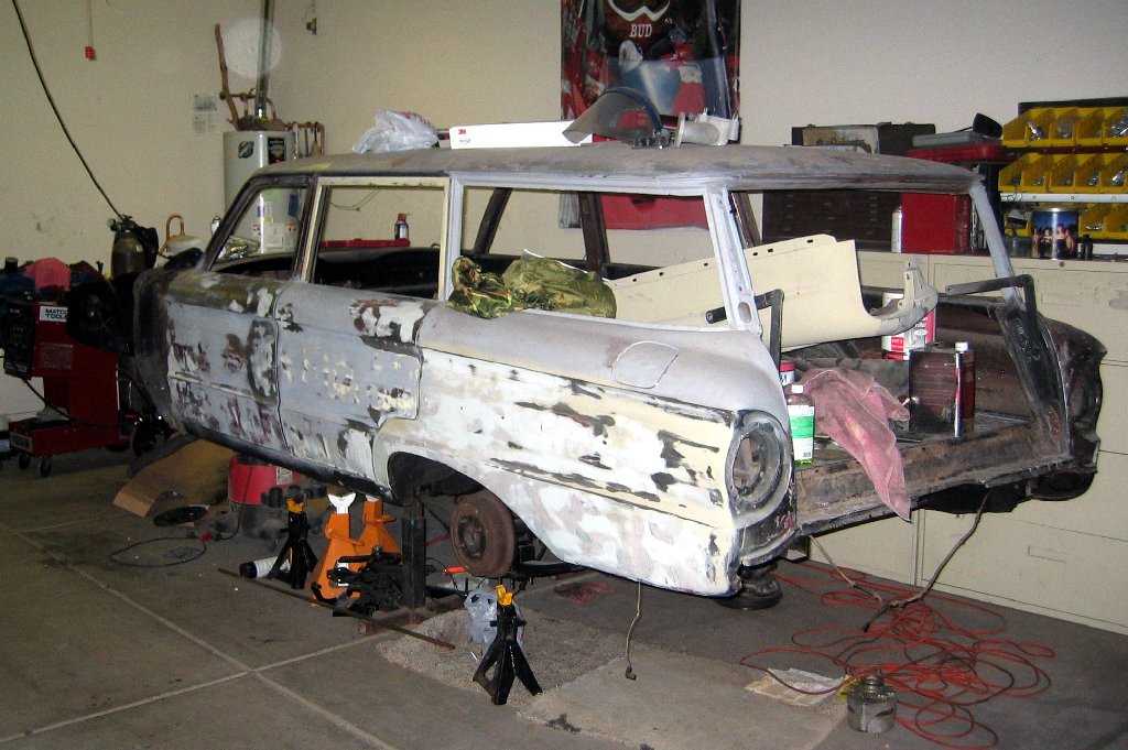 1963 Falcon wagon project 