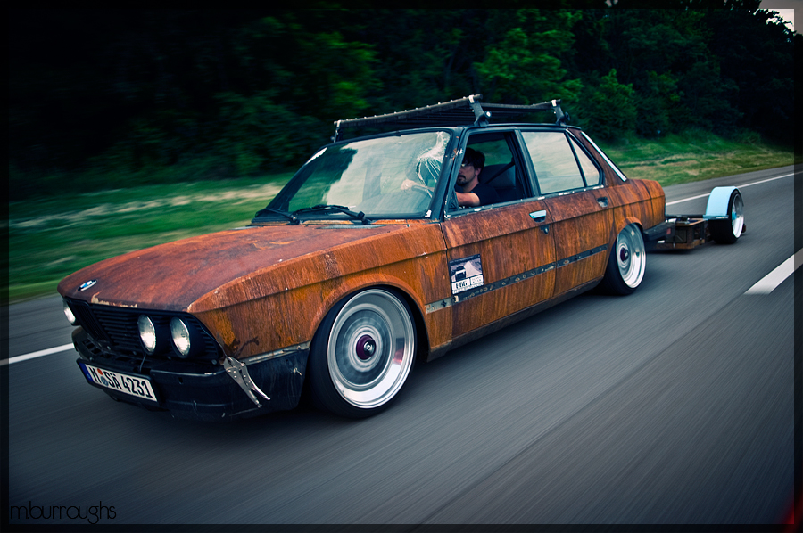 Rat Rod BMW from Stanceworks Stanceworks Mike Burroughs Rusty 