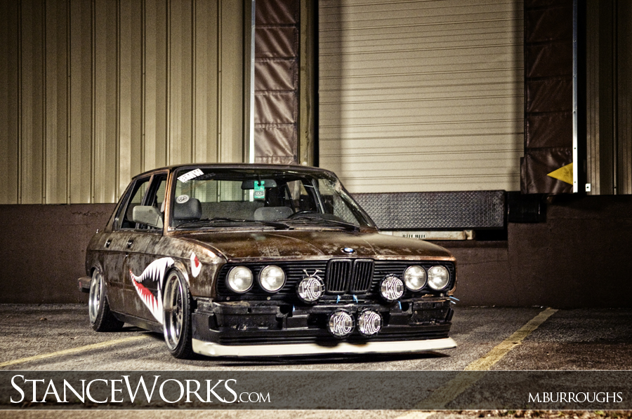 Rat Rod BMW from Stanceworks Stanceworks Mike Burroughs Rusty 