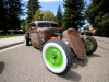 bright green wheels with white walls