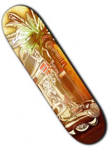 skate board decks when you dig hot rods!