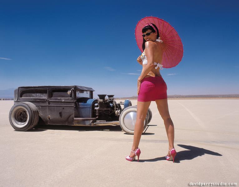 Heidi Van Horn Hot Rod Pinup Instead of working on my projects in the 