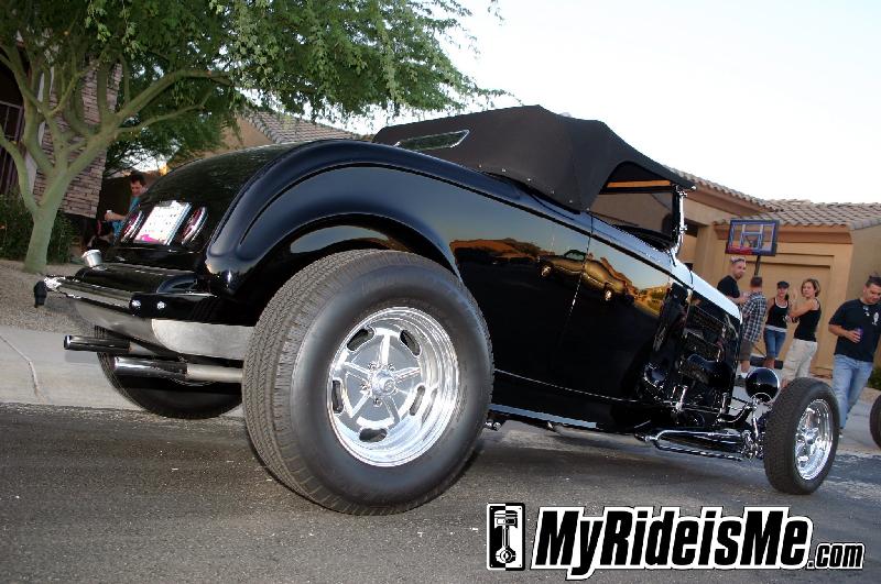 Melissa’s Bad and black 32 roadster