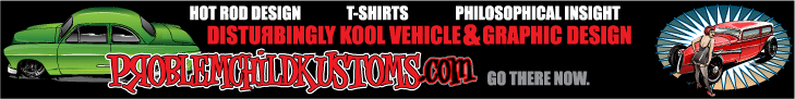 Hot Rods and Kustom concept illustration and design