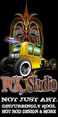 kustom car design and illustration