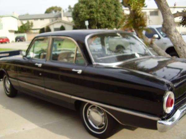 She's also the proud owner of this 1962 Ford Falcon A Falcon girl too