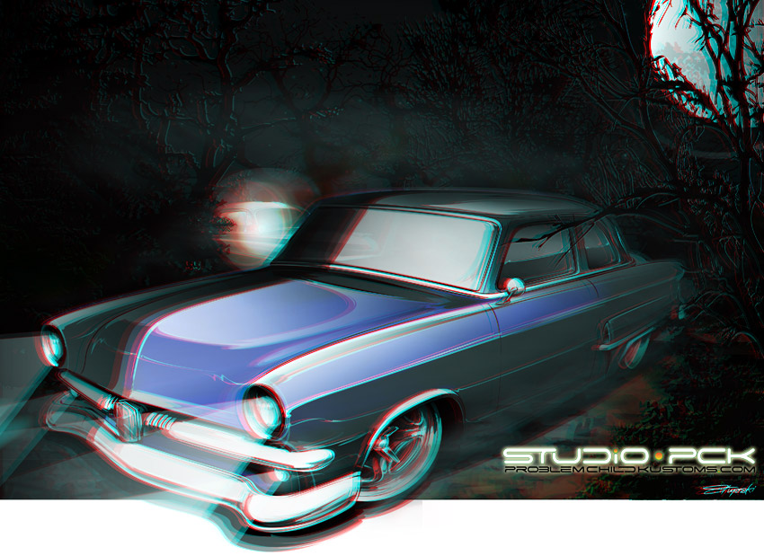 3D image of Dream Runner 1953 Ford