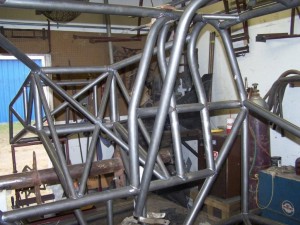 Chassis under construction