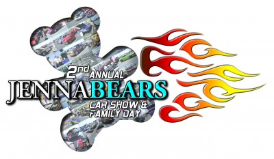 Jennabears car show logo