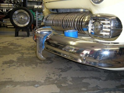 Custom Mercury bumper gaurd front-test-fit