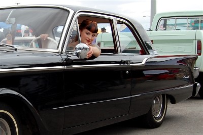 Becky Sue and her 1963 Comet
