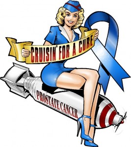 Costa Mesa Car show "Crusin' for a Cure" Pinup logo