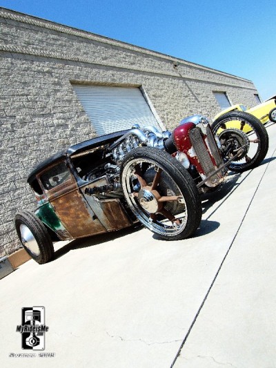 Hot rod twin blown 1930 Ford Coupe on Nitro!