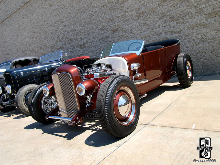1927 Ford Model T touring roadster, hot rod, la roadster show