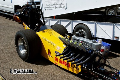 Front Engine Dragster: 300 Cu. inch Ford Inline 6 FED at Nostalgia Drags