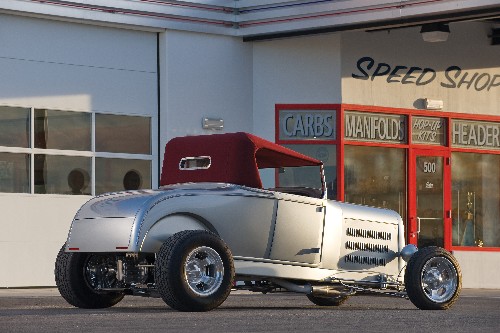 Hot rod 1929 Ford Silver Bullet Model A Roadster by Boyd Coddington