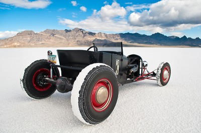 1927 Roadster "Bonnie" sitting on fresh Salt