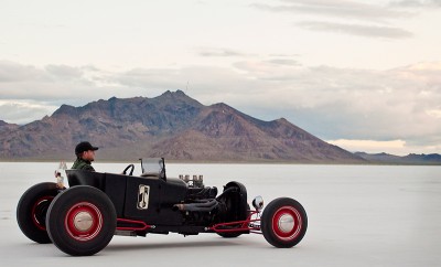 Pikesan and "Bonnie" at Speedweek 2009