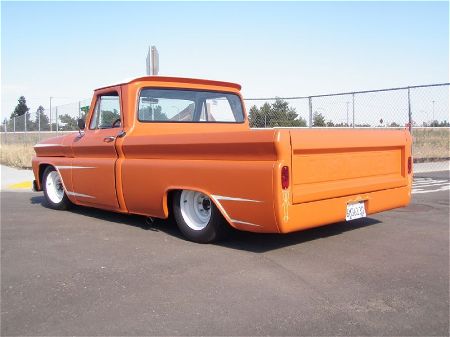 1966 Chevrolet C10 Pickup hot rod One other detail of these old pickups is
