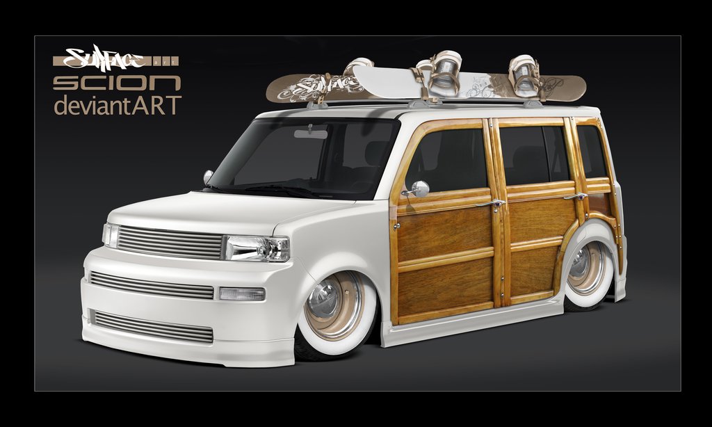 Hot Rod woody Scion xB This week's car of the week is the first gen' Scion