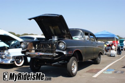 57 Chevy Gasser Cruisin for a Cure 2009 Favorites 