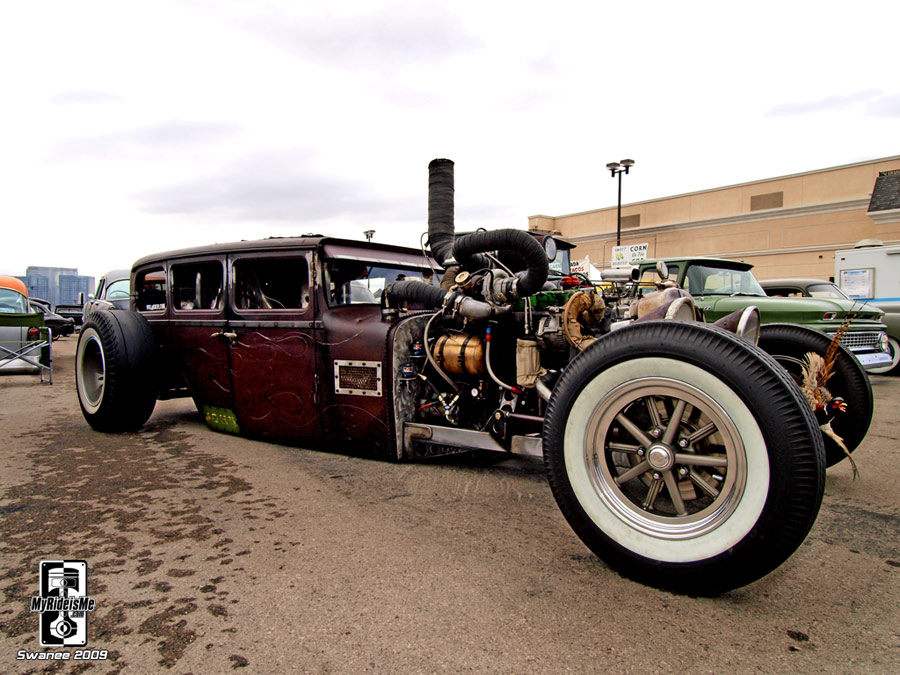 epic diesel rat rod