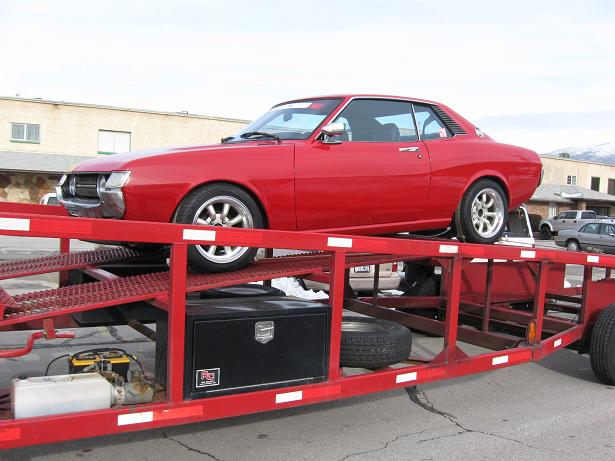 1973 RA21 Celica ready for delivery