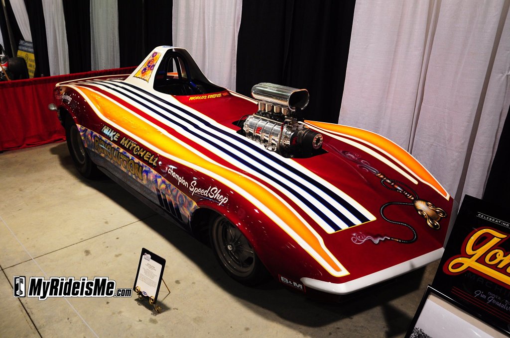 Worlds Fastest Hippie 1969 "Summer of Love" Corvette nostalgia funny car