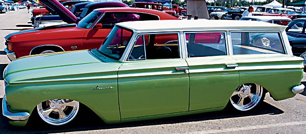  and found this 62 Rambler American built by Stoked Out Specialties