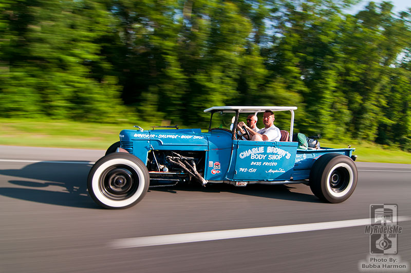 Hot Rod on the Highway