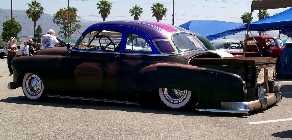 Custom Ratrod Mash-up At Mooneyes Summer Show 2010 irwindale car show