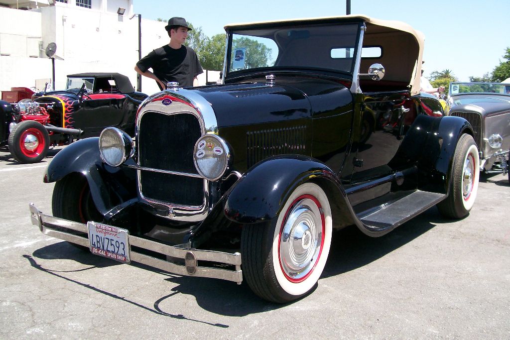 Model A ford, model a roadster, what is a model a, la roadster show