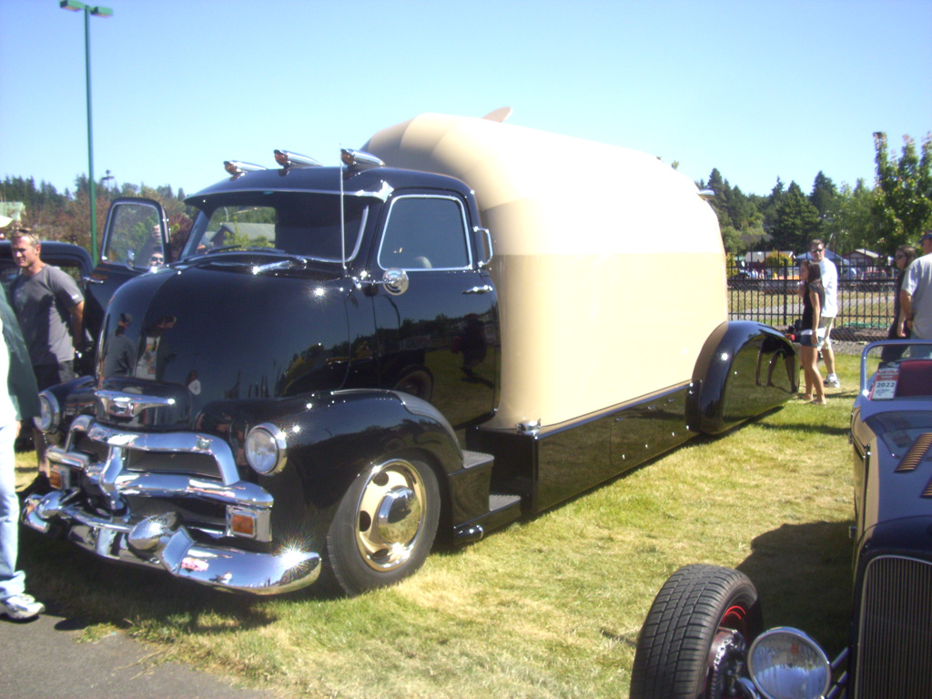1954,chevrolet,cab over engine,coe,truck,custom,Goodguys Nationals,Puyallup