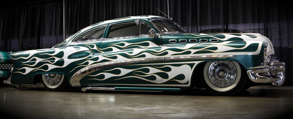 Custom Car Show 1950 Buick Gangrene 2010 Motorama