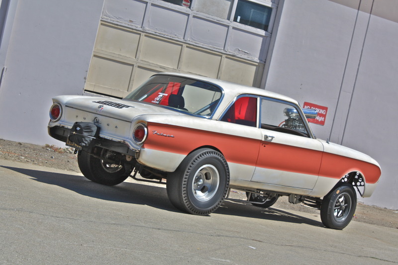 Ford falcon, straight axle Gasser, 401 Nailhead. 