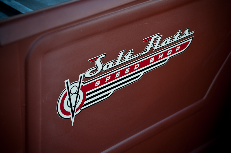 Salt Flats Speed Shop, 1932 Ford, chop top pickup, hot rod