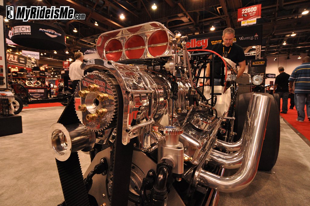 SEMA 2010, sema show, Front Engine Dragster, Blown Chevy