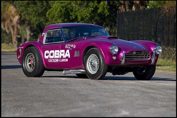 Restored Shelby Carroll Shelby dragonsnakedragonsnake cobrashelby cobra