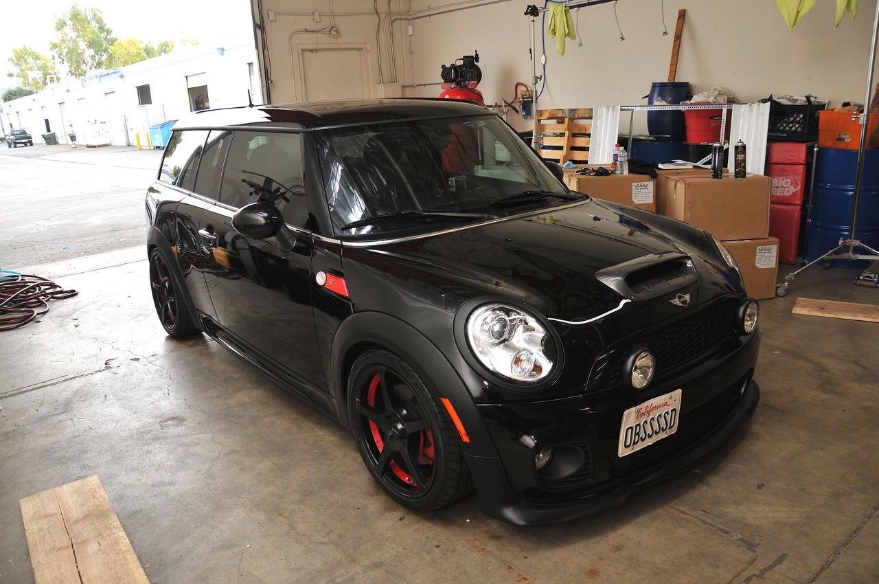 2010 Mini Cooper S Clubman, front, JCW, obssesed