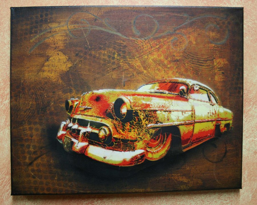 Hot Rod Art, car art, hot rod paintings