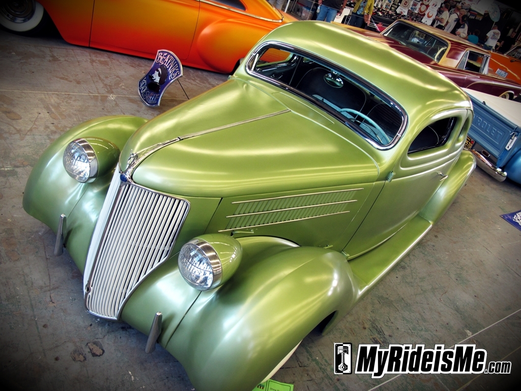 1936 Ford custom, Suede Palace, 2011 GNRS, Grand National Roadster Show, rat rods, rat rod pictures