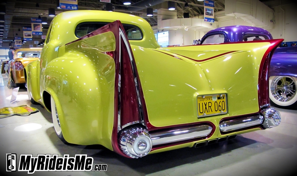 Custom Tailights on Studebaker Pickup, 2011 GNRS, custom pickup, 1949 Studebaker