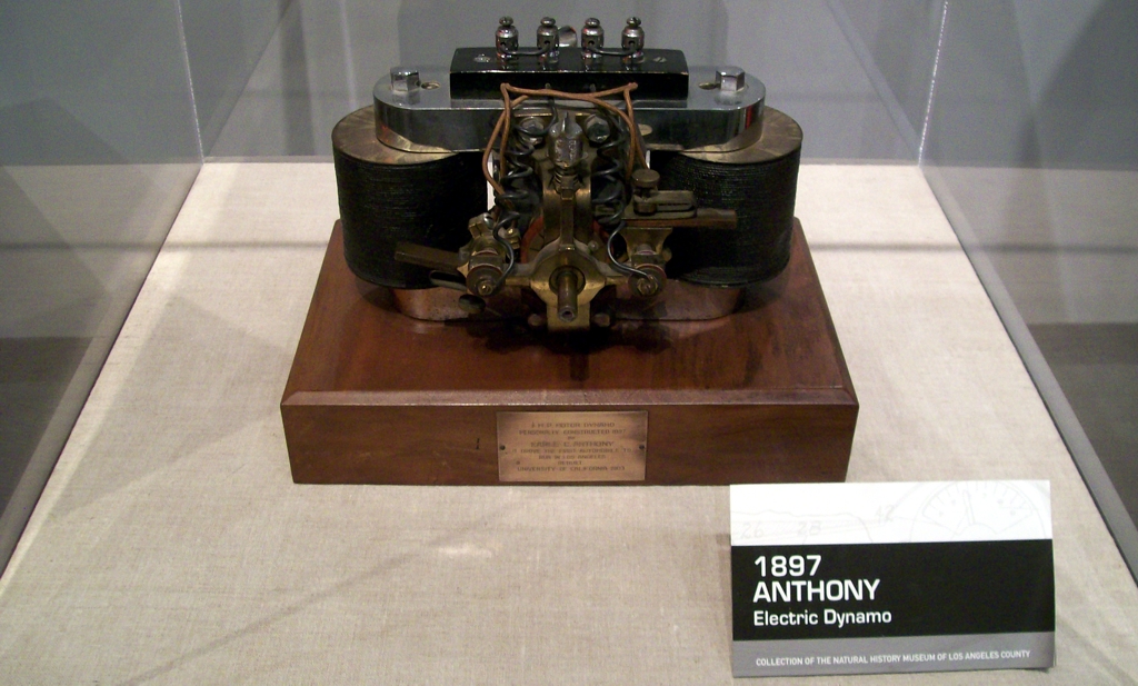 Early Electric Car Battery, early electric car, petersen museum