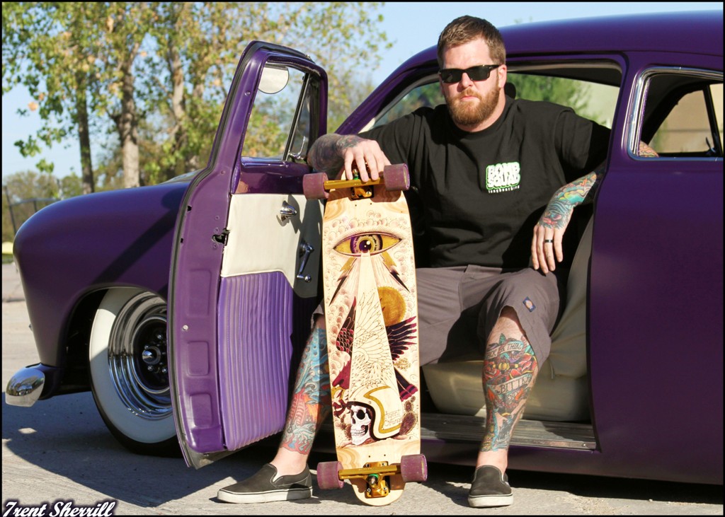 Wes finances his love of custom cars through his first and long time passion