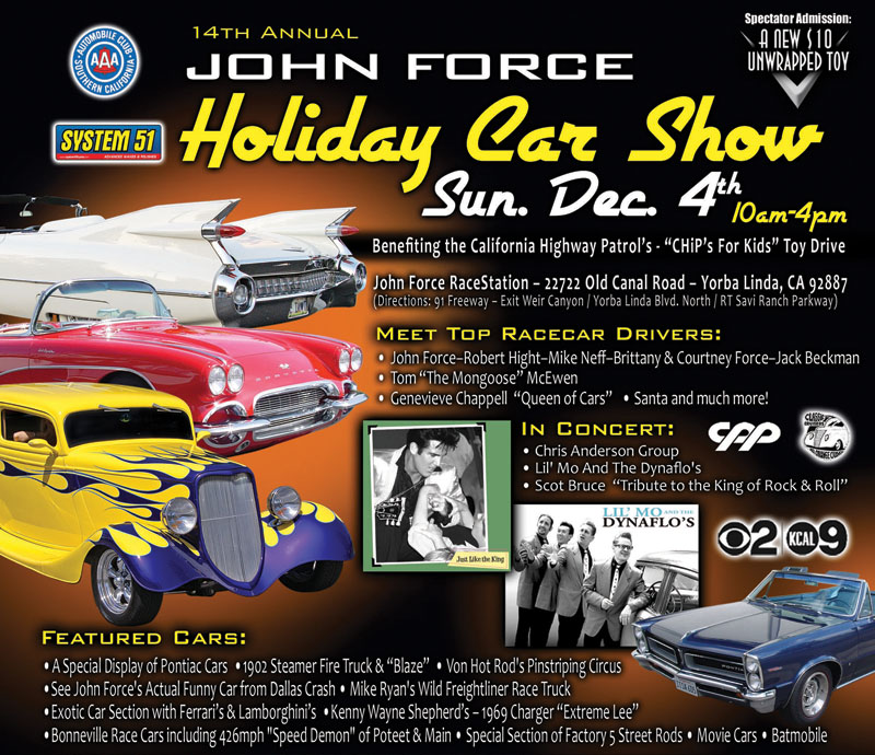john force, charity car show, california car show