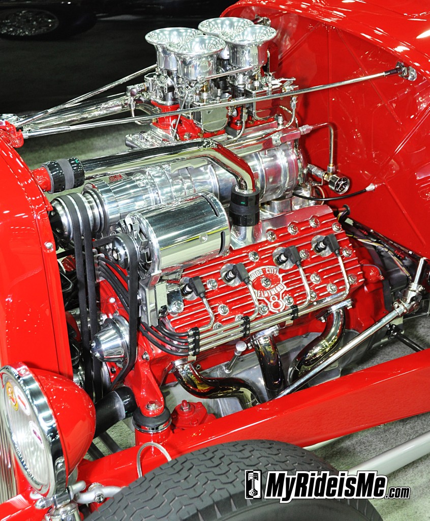 muscle engine, traditional hot rods, Blown flathead