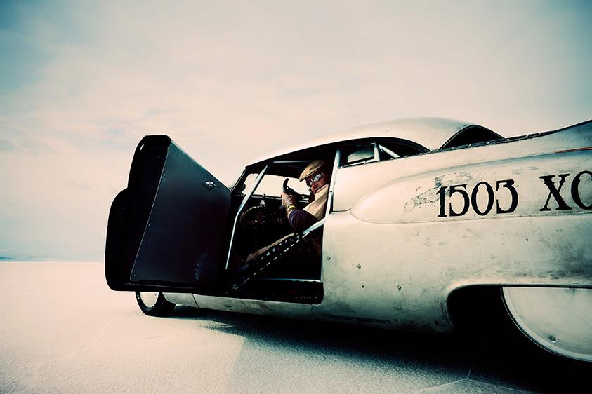 speed week salt flats, land speed cars, bonneville racing, 1952 buick super