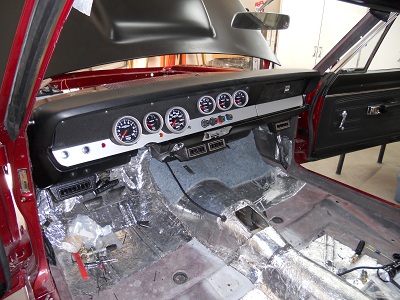 1967 Barracuda, custom dash, how-to